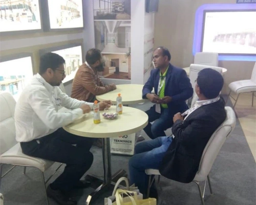 Shaanxi Beiren Attend Indian Woodworking Exhibition